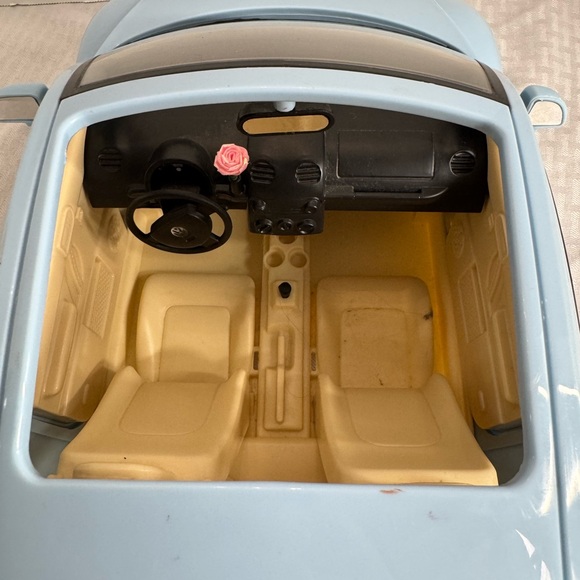 Barbie Light Blue Convertible Car - Picture 4 of 7